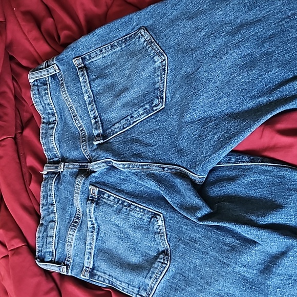 🔴 Women's old navy ripped high rise straight pants size 4 - Picture 7 of 7